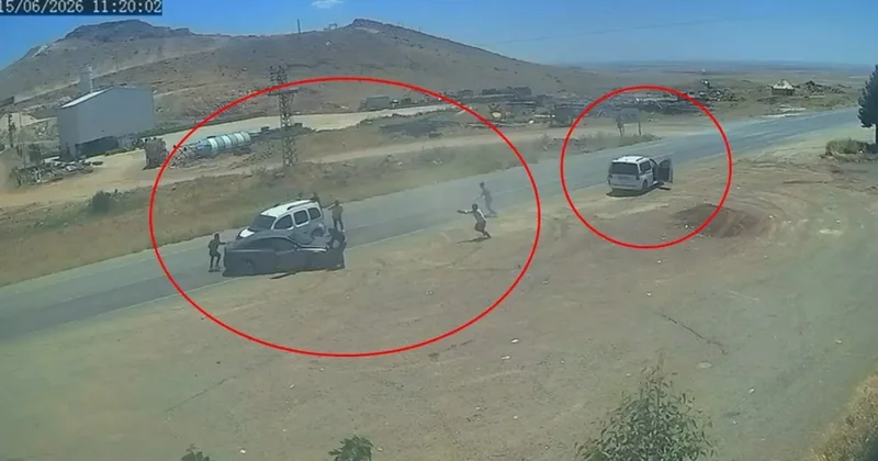 Akraba aileler birbirine girdi, ortalık savaş alanına döndü! Silahlar konuştu: Yaralanma anları kamerada