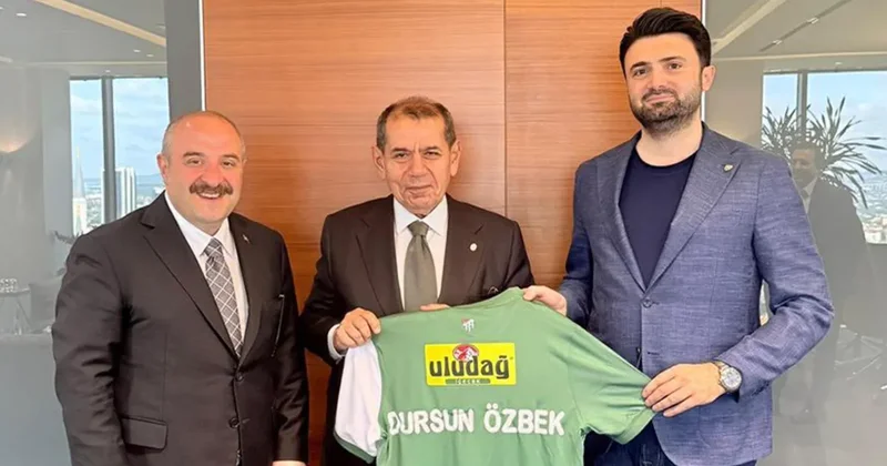 Bursaspor, Galatasaray a ziyarette bulundu!