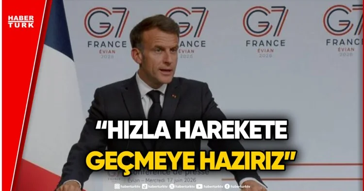 Fransa Cumhurbaşkanı Macron dan Hürmüz Koalisyonu Vurgusu!