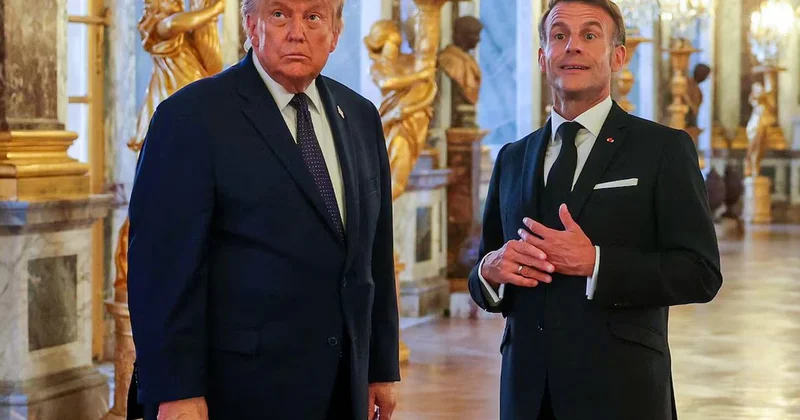 Trump tan Versay Sarayı yorumu: Bir sürü altını var, bir bakmak istiyorum
