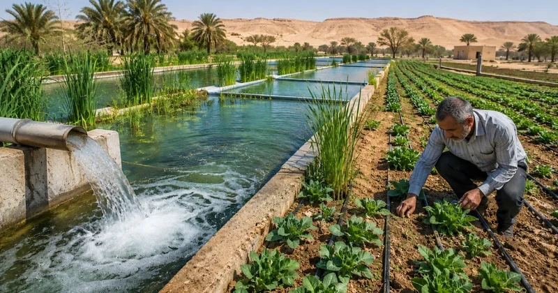 Atık sudan elde edilen 170 milyon litre su çiftçilere can suyu oluyor Sözcü Gazetesi