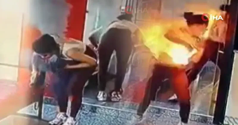 Şarj cihazı alev topuna dönüştü! Talihsiz kadın alevler içinde kaldı