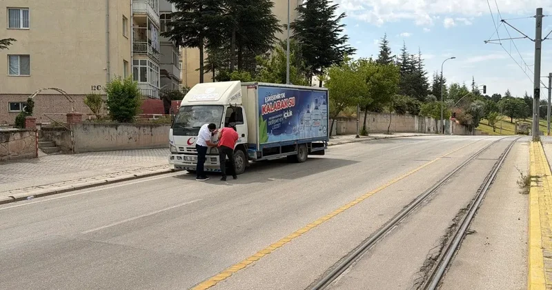 Kamyonun çarptığı 9 yaşındaki çocuk ağır yaralandı