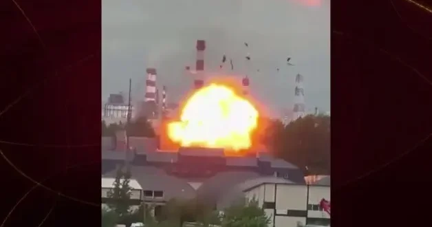 Moskova da petrol tesisine İHA saldırısı: Dev tankın kapağı havaya uçtu!