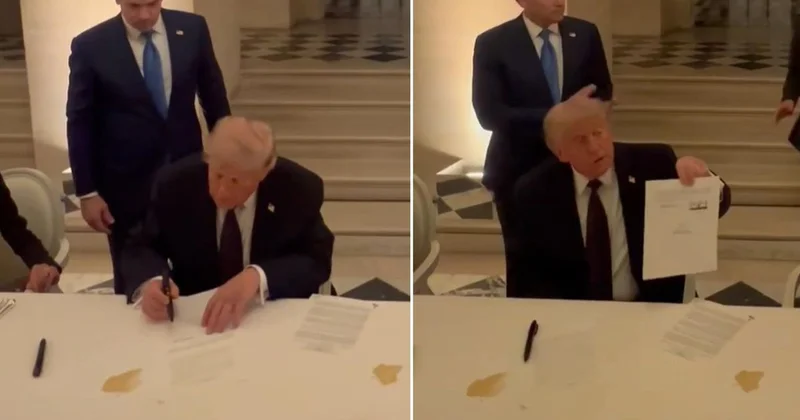 İran ile mutabakat zaptını imzalayan Trump: Bu kolay değildi