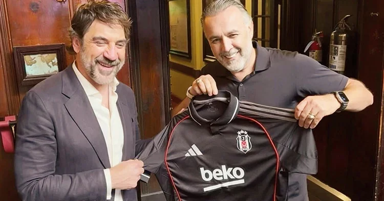 Javier Bardem’e Beşiktaş forması