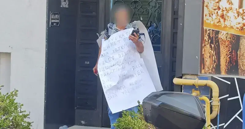 Parasına haciz uygulandığı iddiasıyla kendisine zarar vermeye çalıştı