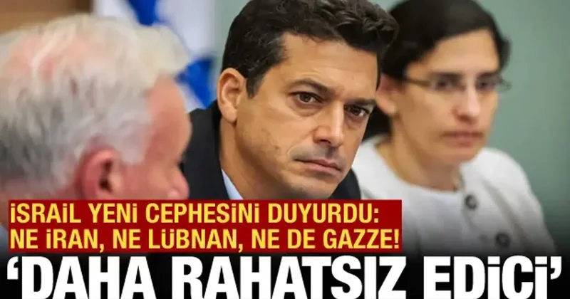 İsrailli Bakan: Türkiye ve Suriye İran dan daha rahatsız edici