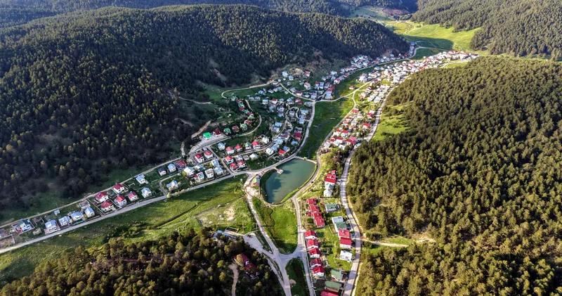Doğanın tüm renkleri Sivas ın akciğeri Eğriçimen de buluştu