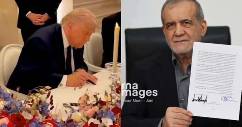 Dünyanın ilk dijital barış anlaşması imzalandı; anlaşmaya Trump ve Pezeşkiyan imza attı