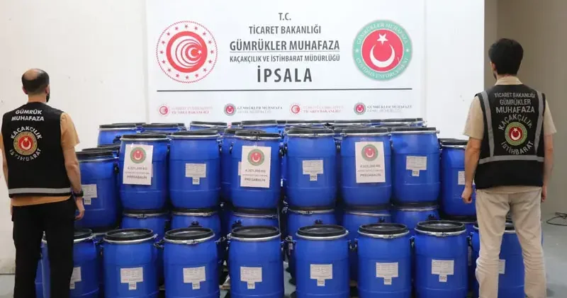 İpsala Gümrük Kapısı nda 4 ton uyuşturucu ele geçirildi