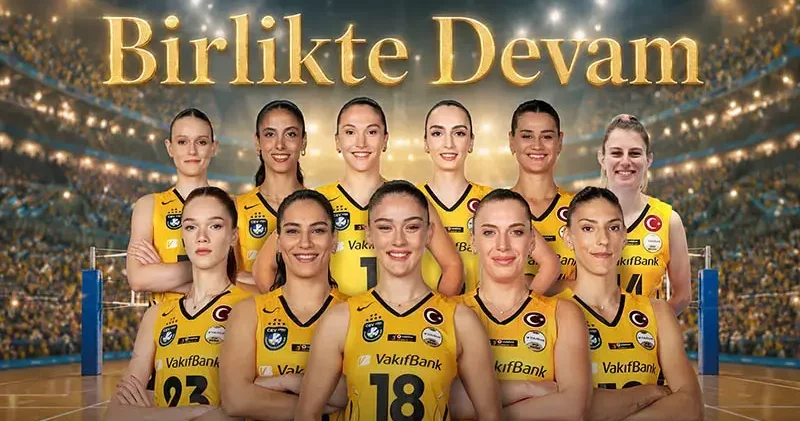 VakıfBank 11 oyuncusuyla yola devam ediyor