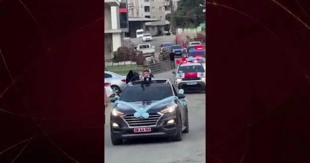 Giresun da anlamlı sünnet merasimi: Vali Koç şehit yeğenlerinin heyecanına ortak oldu