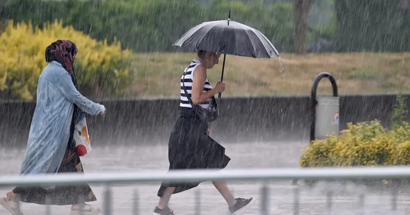 Meteoroloji saat verdi! Kuvvetli sağanak ve rüzgar alarmı: O iller dikkat