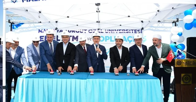 Malatya Turgut Özal Üniversitesi nde deprem sonrası büyük dönüşüm Tesislerin toplu açılışı ve yeni kampüs alanlarının temeli atıldı Malatya Haberleri Habertürk Yerel Haberler
