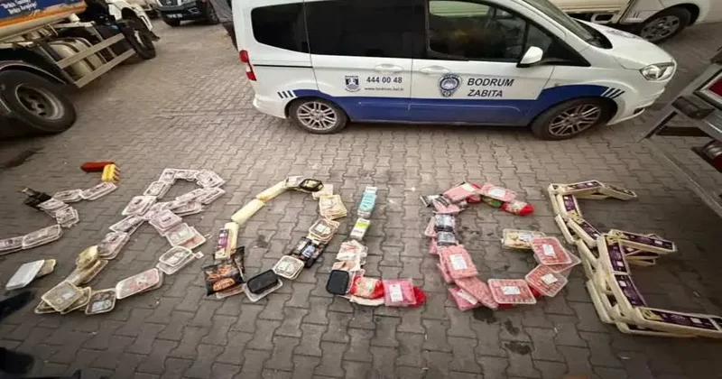 Bodrum da gıda skandalı! 1 ton 200 kilo ürün imha edildi