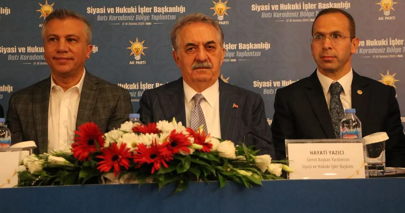 Yazıcı dan yeni anayasa ve Terörsüz Türkiye mesajı