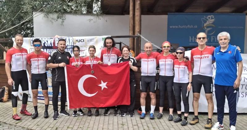 Milli para bisikletçilerden Avrupa da tarihi başarı Sözcü Gazetesi