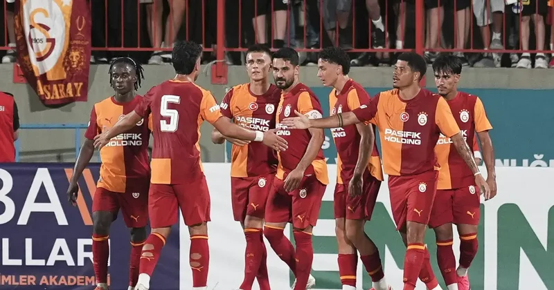 Galatasaray dan 5 gollü galibiyet