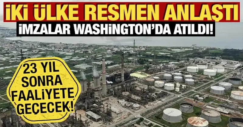 Irak ile Suriye den kritik imza! 23 yıl sonra faaliyete geçecek