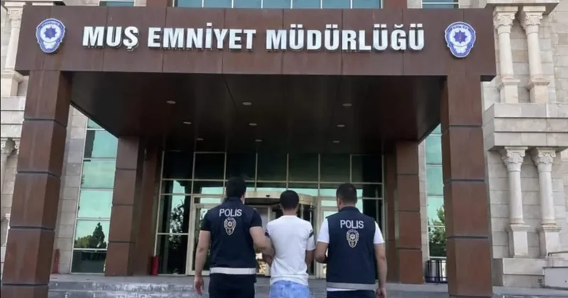 Muş’ta 9 yıl 10 gün hapis cezası bulunan hükümlü yakalandı