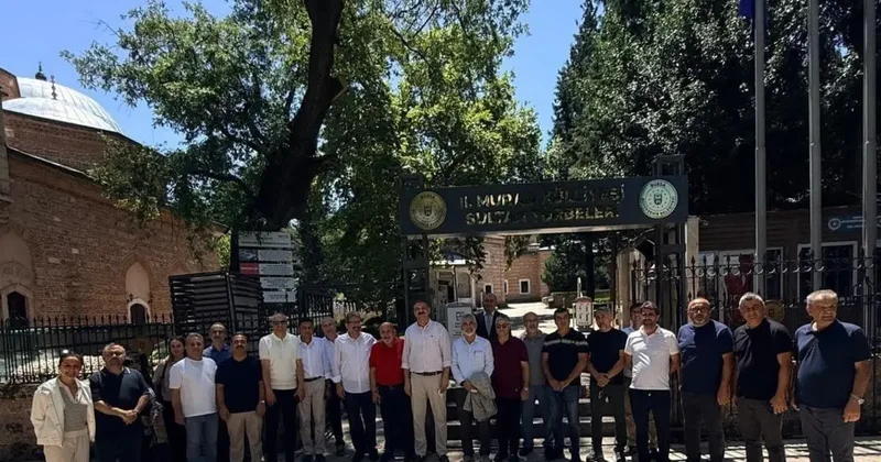 Vakıflar Genel Müdürü Aksu, Bursa ve Bilecik teki vakıf kültür varlıklarını ziyaret etti