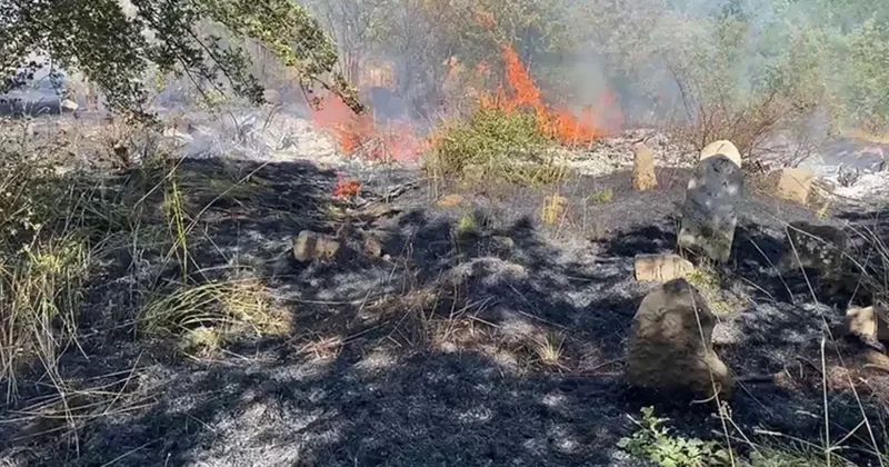 Bitlis’te peş peşe çıkan yangınlar paniğe neden oldu