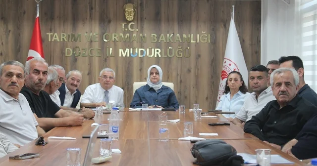 Düzce de fındık rekolte tahmin çalışmaları değerlendirildi Rekolteyi bakanlık açıklayacak Düzce Haberleri Habertürk Yerel Haberler