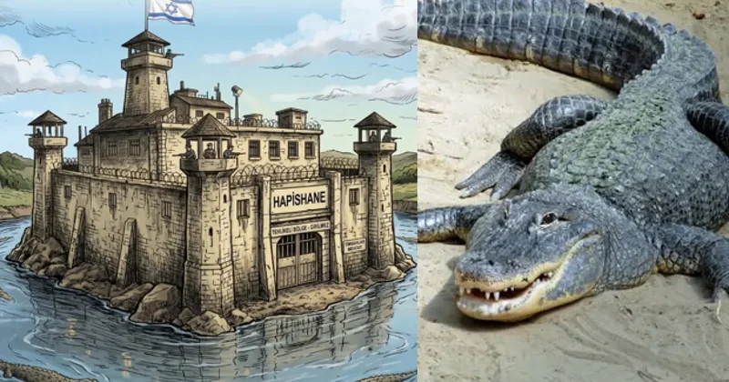 İsrail de yeni gardiyanlar timsahlar olacak