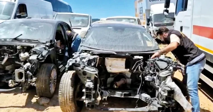 Yediemin otoparklarında dev vurgun