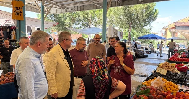 Denizli AK Parti Kayıhan Pazarının nabzını tuttu Başkan Subaşıoğlu; Her zaman sahada, vatandaşımızın yanındayız Denizli Haberleri Habertürk Yerel Haberler
