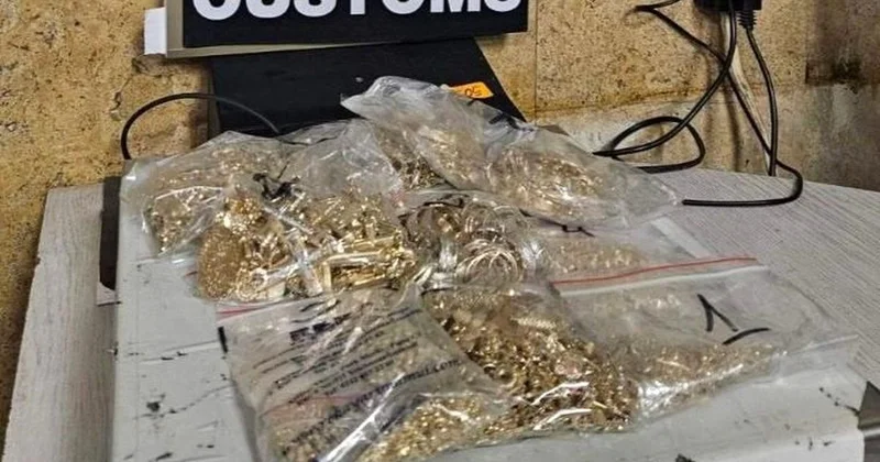 Kaçak Altın Operasyonu: 395 Gram Ele Geçirildi