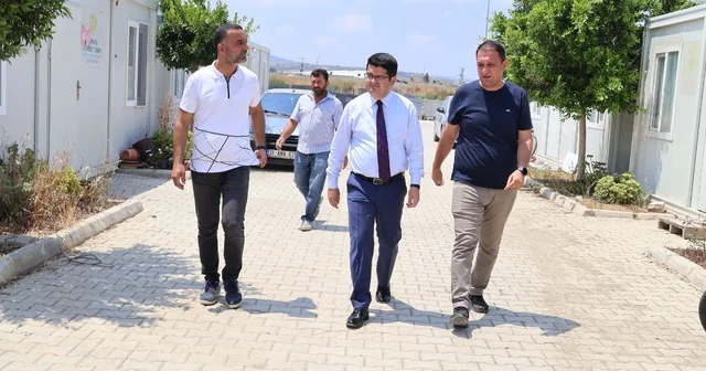 Arsuz da konteyner kentlerin tahliyesiyle ilgili vatandaşlarla bir araya gelindi Hatay Haberleri Habertürk Yerel Haberler