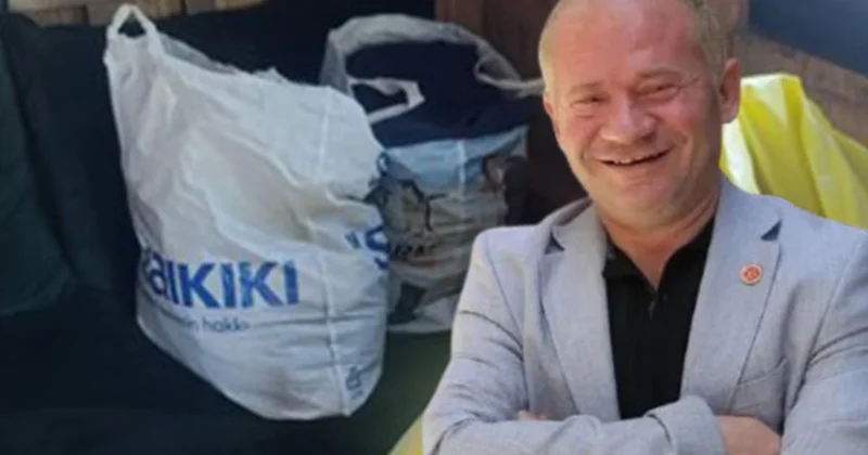 Bağışlanan kıyafetlerden küçük bir servet çıktı Sözcü Gazetesi