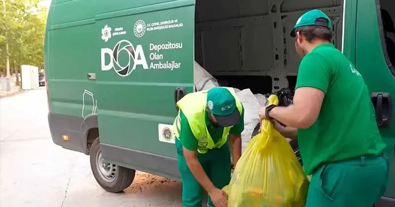DOA ile 17 günde 33 milyon ambalaj geri dönüşüme kazandırıldı