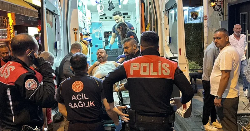 Eskişehir de bıçaklı kavga! 1 yaralı