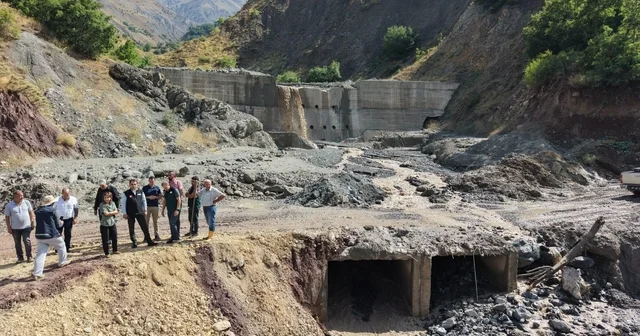 Tunceli de sağanak yağış köy yollarında hasara yol açtı Tunceli Haberleri Habertürk Yerel Haberler