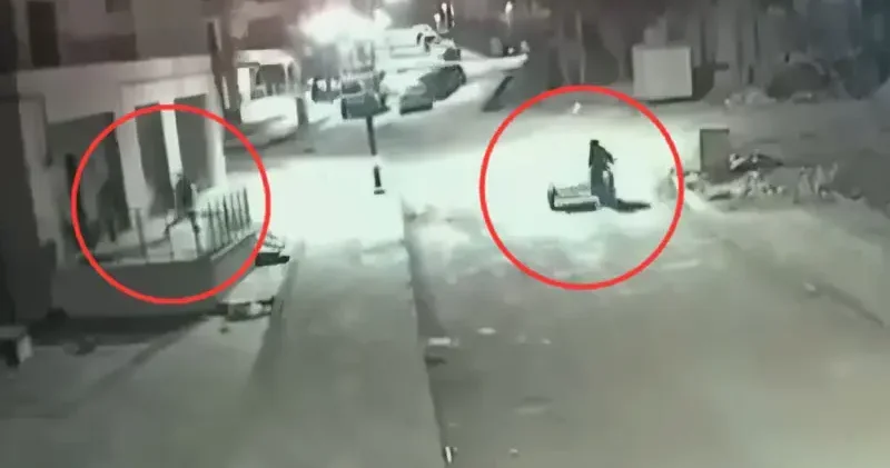 Motosikletli hırsızlar kamerada; 2 tutuklama