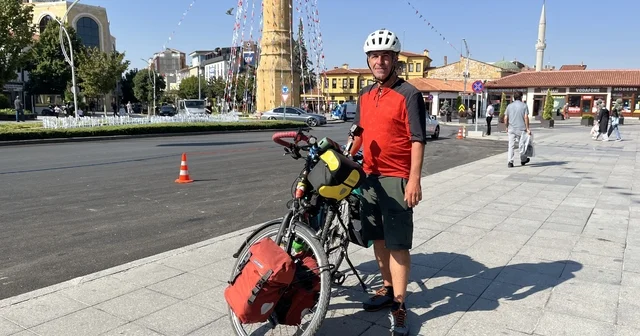 13 yıllık bisiklet tutkunu, en büyük hayali için dünyayı pedallayacak Çorum Haberleri Habertürk Yerel Haberler