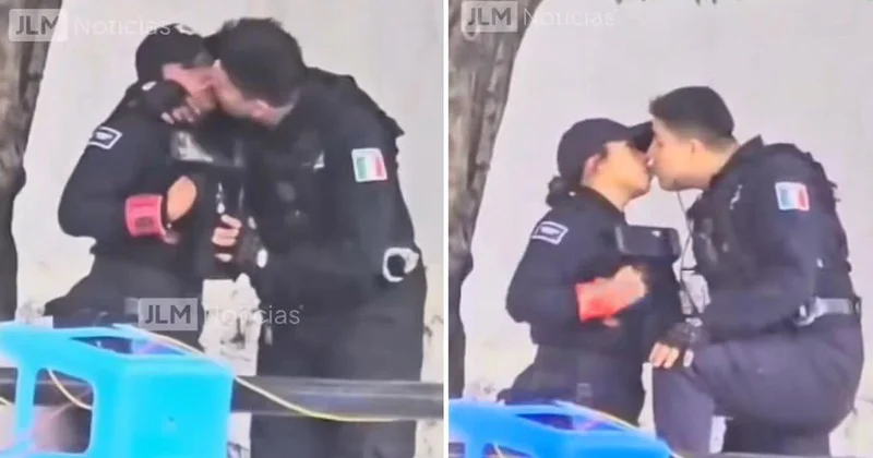 Ülkeyi karıştıran görüntü! Halka açık alanda yasak aşk skandalı