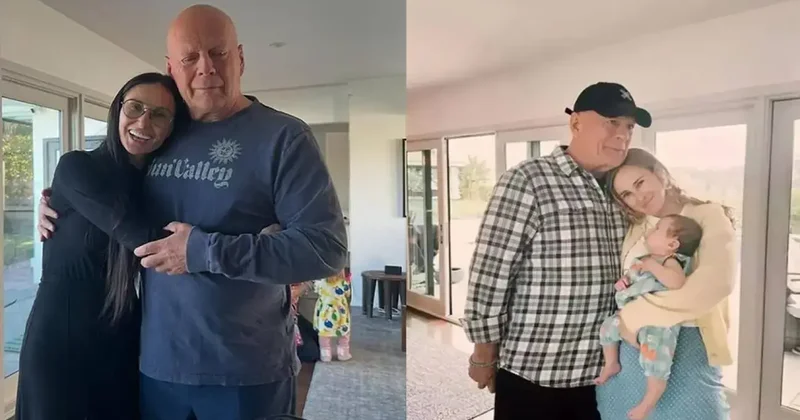 Bruce Willis kızının düğününde ortaya çıktı! Son hali sevenlerini üzdü