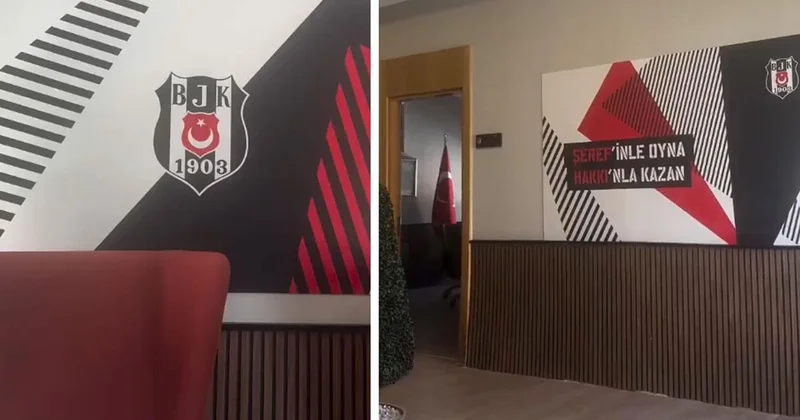 Fenerbahçeli yıldızların menajeri Beşiktaş ın kulüp binasından paylaşım yaptı, ortalık karıştı