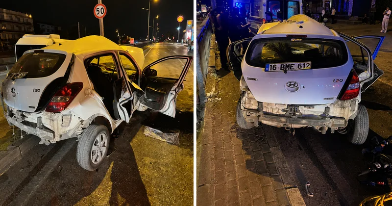 Bursa da Trafik Kazası: Genç Sürücü Hayatını Kaybetti