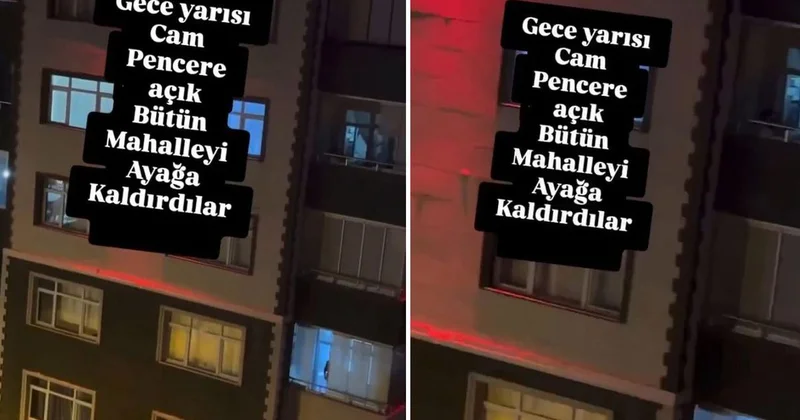 Görüntü Türkiye den! Cinsel ilişkiye giren çiftin çıkardığı sesler mahalleyi ayağa kaldırdı