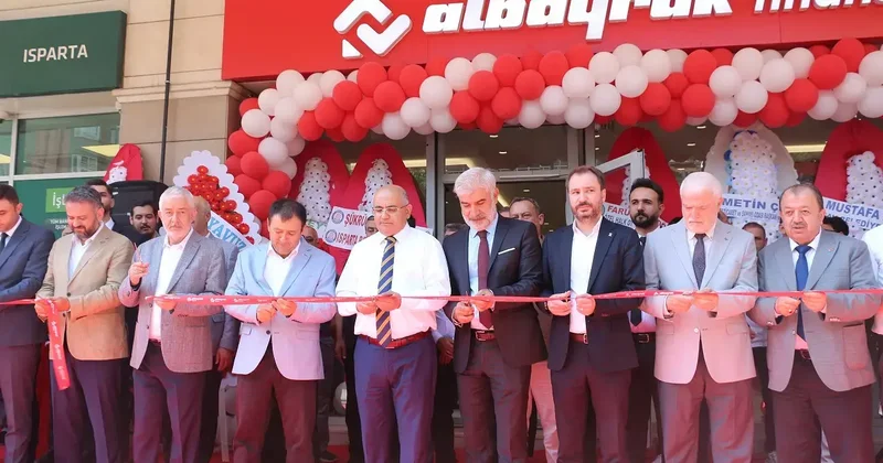 Albayrak Finans, Isparta şubesini hizmete açtı