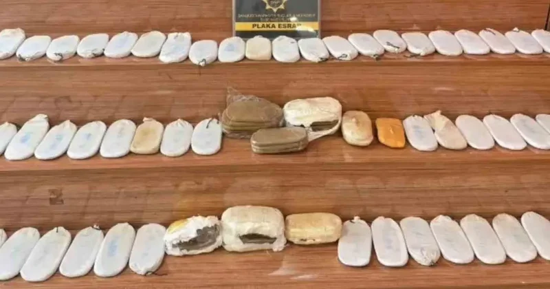 Şanlıurfa’da 20 kilo 600 gram esrar ele geçirildi