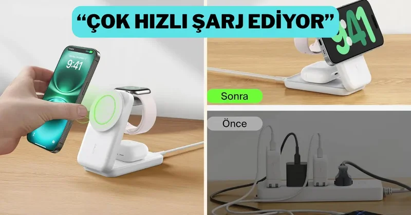 Güvenli ve hızlı şarjın adresi Belkin UltraCharge şimdi kaçırılmayacak fiyatta!