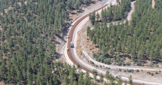 Dursunbey de Başkan Akın ın söz verdiği yol tamamlandı Büyükşehir den Dursunbeylileri sevindiren hizmet Balıkesir Haberleri Habertürk Yerel Haberler