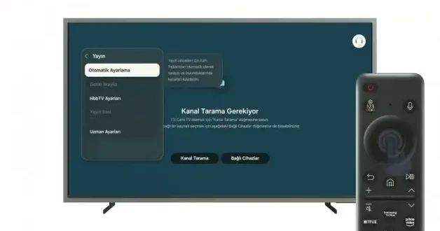 Samsung TV’lerde yeni Türksat kanal ayarı nasıl yapılır? İşte adım adım çözüm