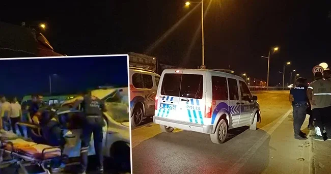 Bursa da otomobil refüje çarptı: 1 ölü, 1 ağır yaralı